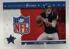 2003 Leaf Rookies & Stars - Great American Heroes Rex Grossman #GAH-17 /1325...