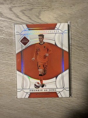 2022 National Treasures FIFA Road to World Cup Frankie De Jong #91 Base #d/99