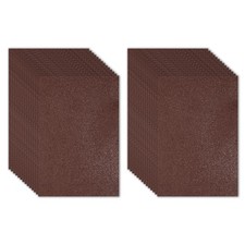 30 Sheets 2mm Glitter Foam Sparkle Sheet EVA Paper, Dark Brown
