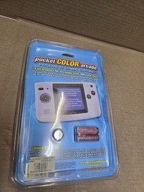 NeoGeo Pocket Color Arcade Blue+ 6 Games Unopened Rare