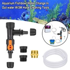 Aquarium Wasserwechsel In Out Wasserstrahlpumpe Siphon und Reinigungswerkzeug