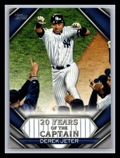 Derek Jeter New York Yankees 2020 Topps Update #YOC-01 20 Years of The Captain