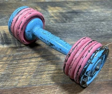 Vintage Healthways "Hollywood Glamour Belles" dumbbell Workout Single