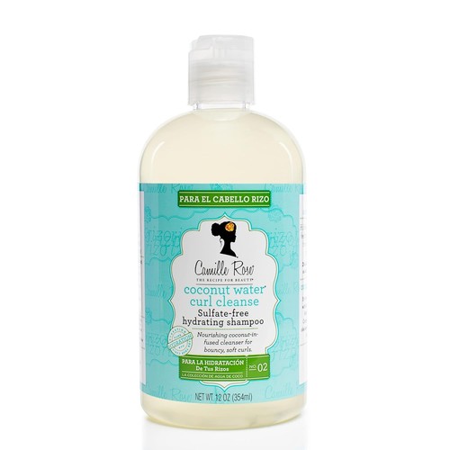 Camille Rose Coconut Water Curl Cleanse, Sulfate Free 12 Fl Oz (Pack of 1)