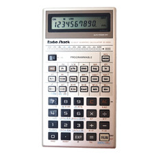 Vintage Radio Shack EC-4004 Programmable Scientific Calculator w/ Case
