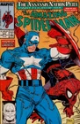 Amazing Spider-Man #323 1989 Marvel Comic Captain America McFarlane NM