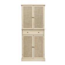 72" Kitchen Pantry Tall Cabinet 4 Doors 4 Shelves 1 Drawer Storage Cupboard New