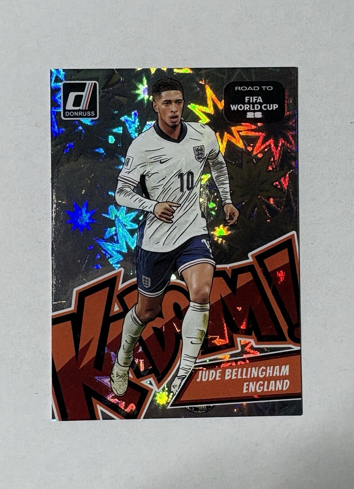 Jude Bellingham 2025-26 Donruss Road To FIFA World Cup Kaboom