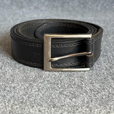 BUCKLE 1922 Men’s Black Dress Belt Size 38-97 Handcrafted Australian Leather