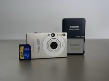 Canon PowerShot ELPH SD1000 7.1MP Digital Camera - Tested w/ Accessories