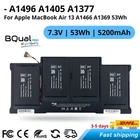 Laptop Battery A1496 A1405 A1377 for Apple MacBook Air 13 A1466 A1369 53Wh