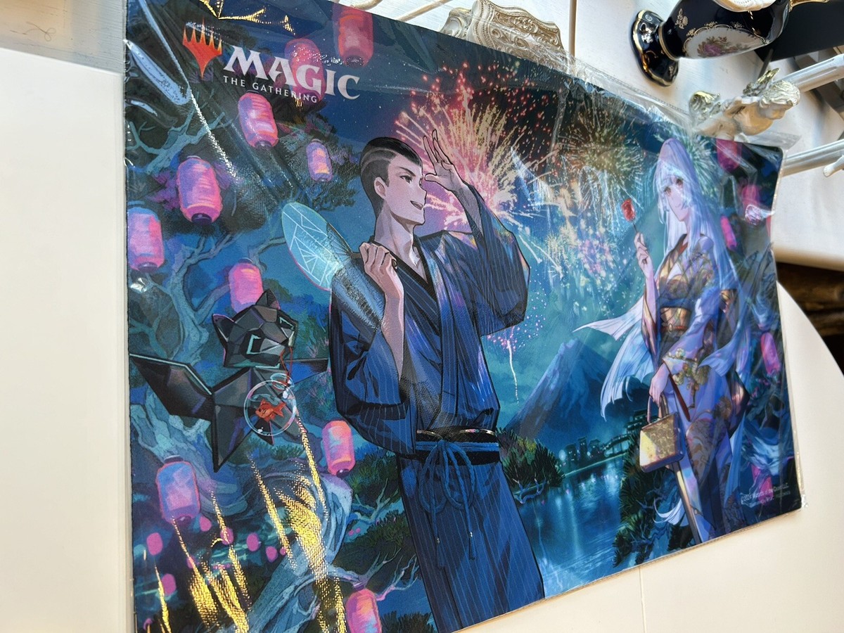 MTG Wandering Emperor's Summer Festival Playmat FUZICHOCO limited