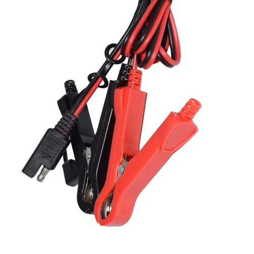 Cargador adaptador de corriente cable de carga clip de 100 cm para motocicleta - Imagen 6 de 12