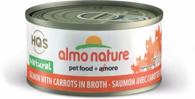 46205 Almo Nature USA Natural Salmon with Carrots 24/2.47oz