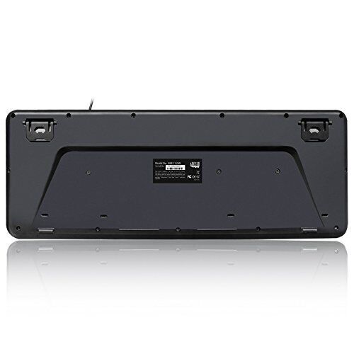 Adesso AKB-132HB Multimedia USB Keyboard with 3 Hubs, Black - Picture 8 of 9