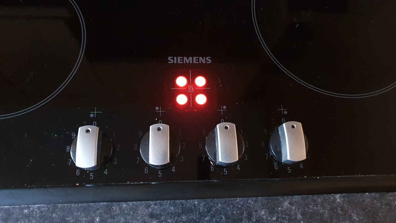 Siemens Black Electric Hob eBay