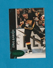 1992-93 Parkhurst EMERALD ICE parallel # 424 Dave Babych VANCOUVER CANUCKS