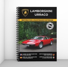 Lamborghini Urraco: Restoration Notebook - FREE SHIPPING WITH HERMES!