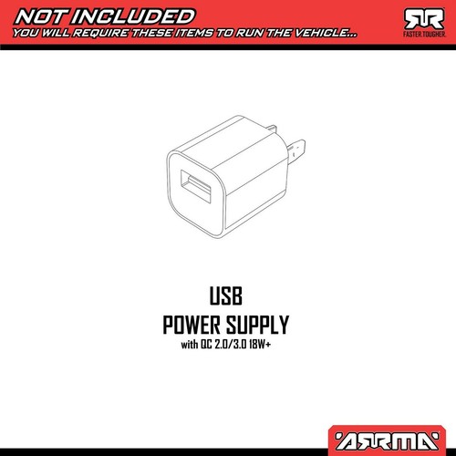 Arrma ARA2306ST1 TYPHON GROM 223S BLX Small-Scale Brushless Inkl Akku/Lader Rot - Bild 4 von 8