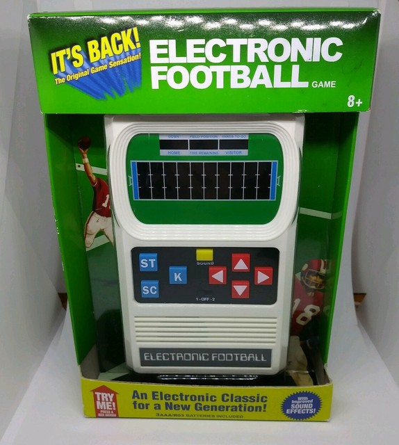 classic electronic football handheld game