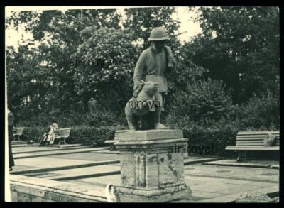 Berlin Friedrichshain - Hans im Glück - fairytale fountain Volkspark - photo 10x7cm