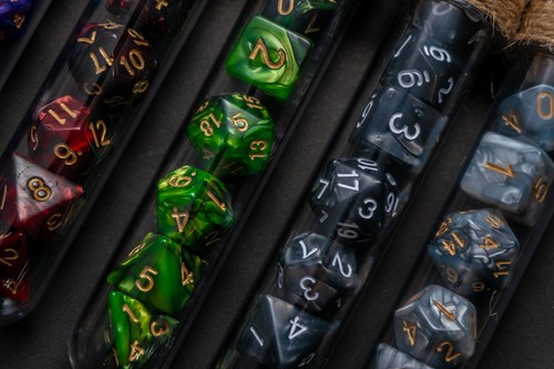 Juego de dados DnD - ¡Muchas variaciones TÚ ELIGES! | Para DnD D&D MTG RPG TRPG - Imagen 6 de 49