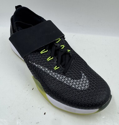 Nike Air Zoom Strong Women's Sneakers Size 8 Black Athletic Shoes 843975-001