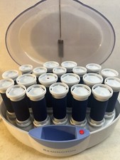 REMINGTON CARESETTER 20 WAX CORE VELVET ROLLERS CURLERS KF-20N - No Clips