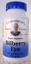 Dr. Christopher's Original Formulas Bilberry Eye 100 veg caps