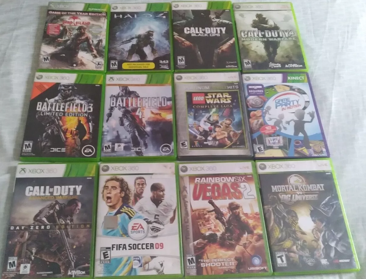 Vários jogos originais para Xbox 360 em ótimo estado - Videogames