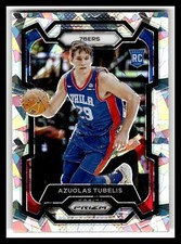 2023-24 Panini Prizm #283 Azuolas Tubelis Prizms Ice
