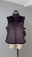 Fuda Vintage Nwt Faux Shearling Vest Women’s Size Xl Plum Zip Up