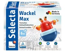 Selecta Babywelt Holz Wackel Max Tierisches Stehaufm&auml;nnchen 61066