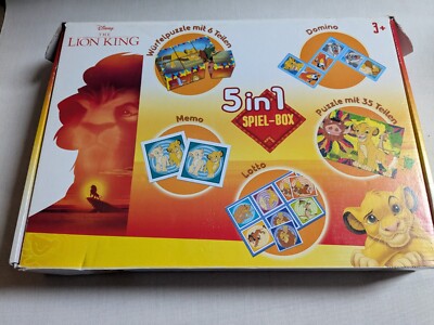 Playland The Lion King 5 in 1 Spiel Box