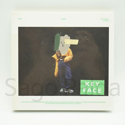 [美品] SHINee KEY / FACE 白 韓国CD NEW SEALED SHINee Key - FACE - The 1st Album CD White Version 2018