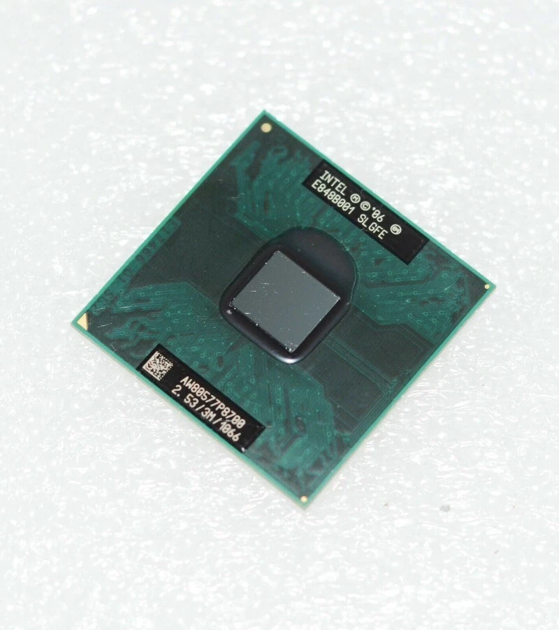 Intel Core 2 P8700 SLGFE Dual Core 3M Cache 2.53 GHz 1066MHz Unterstützt GM45 - Image 3 of 4