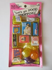 1974 Chemtoy Let's Go Food Shopping NOS rare BERTRAND'S ISLAND AMUSEMENT PARK NJ