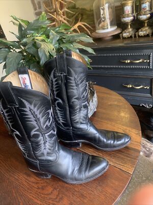 Tony Lama Vaquero Pampas Cowboy Western Boots Mens Sz 8.5 D  display picture 1