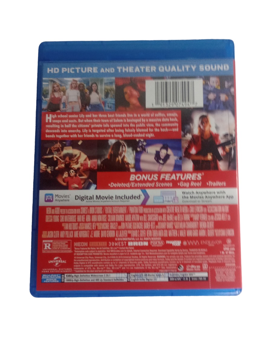 Assassination Nation [Blu-ray] no digital 191329074947| eBay