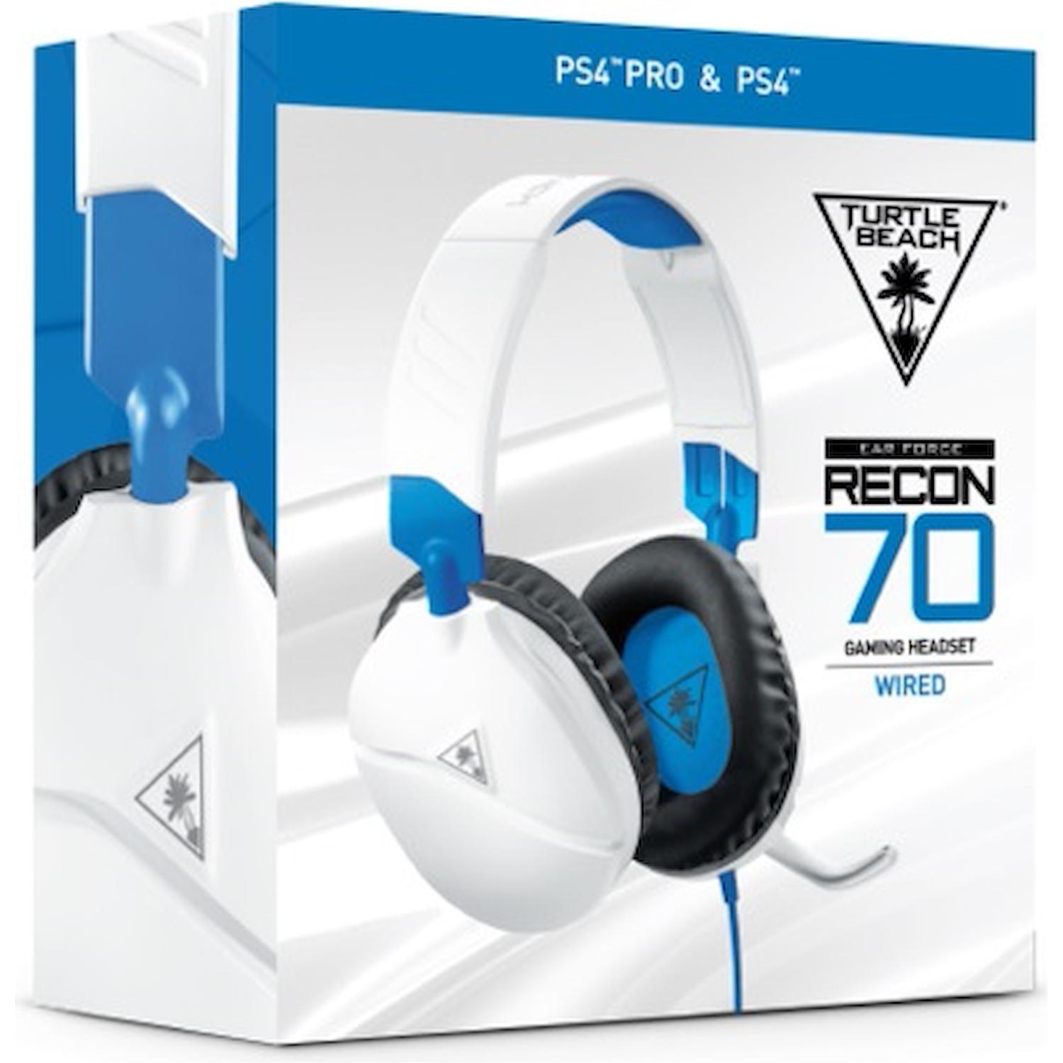 Cuffia Turtle Beach Recon 70 P White (PS4/XBOX/PC/Switch)