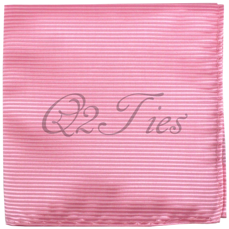 Mini listras masculinas ROSA estilo slipknot casual Ascot gravata e lenço conjunto com 2 peças - Imagem 2 de 3