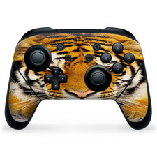 Nintendo Switch Pro Controller Skin Decal Vinyl Wrap - Siberian Tiger