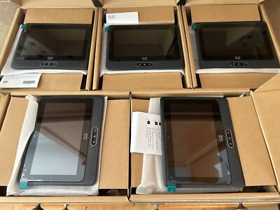 LOT OF 5 Cisco CIUS Mobile Collaboration Endpoint Android Tablet CIUS-7-K9