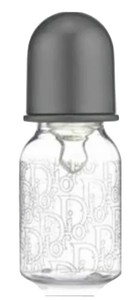 silver feeding bottle