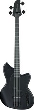 Ibanez TMB420B Black Flat 34" Scale Talman Bass, Heat-Treated Maple Neck