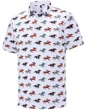 Men's Golf Polo Shirts Funny Golf Shirts for Men Performance Moisture Wicking...