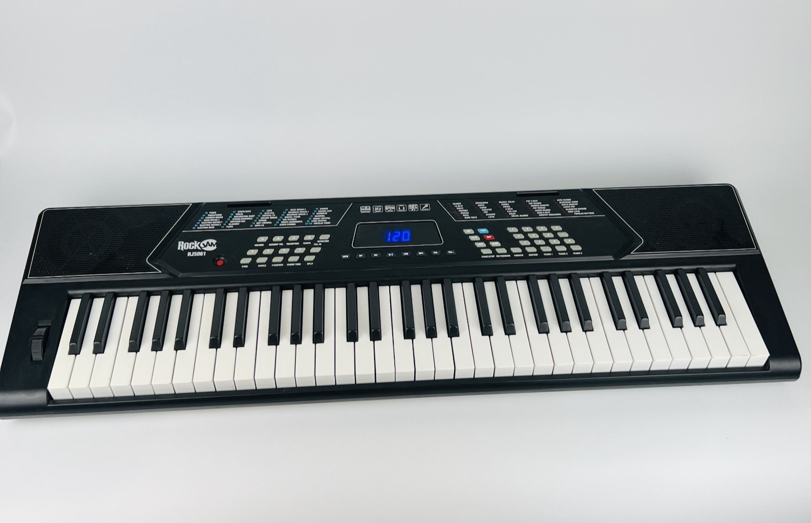 RockJam RJ561 61-Key Electronic Keyboard Black &ndash; Tested & 