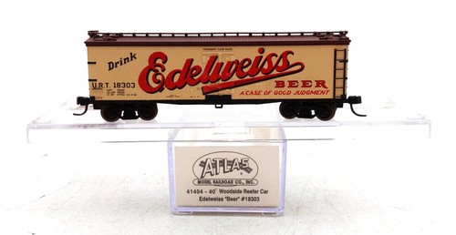 Coche frigorífico Atlas 41404 Edelweiss "Cerveza" 40' Woodside #18303 nuevo en caja | Condition: New