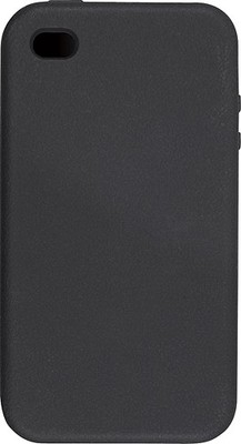 Rocketfish Mobile - Soft Gel Case For Apple Iphone 4 And 4s - Bla