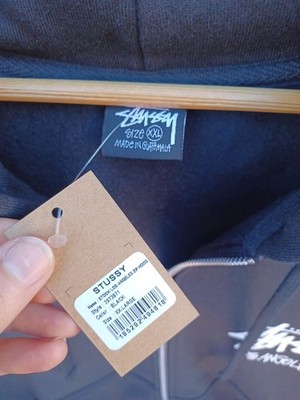 “Big Logo” old stussy ジップアップ ロゴ パーカー L ヴィンテージ ( VINTAGE ) 90s-00s OLD STUSSY LOGO HOODIE / オールド